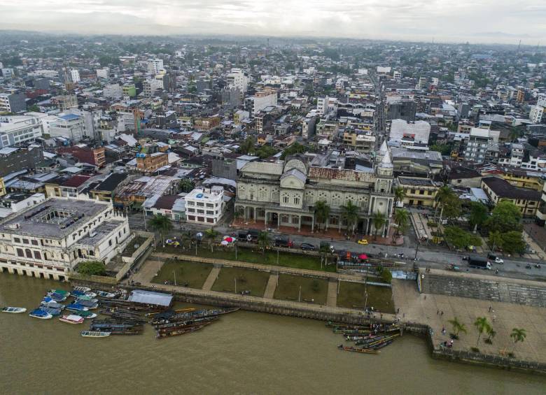 Quibdó, capital de Chocó, también está priorizada en el plan para erradicar la malaria. FOTO ESTEBAN VANEGAS