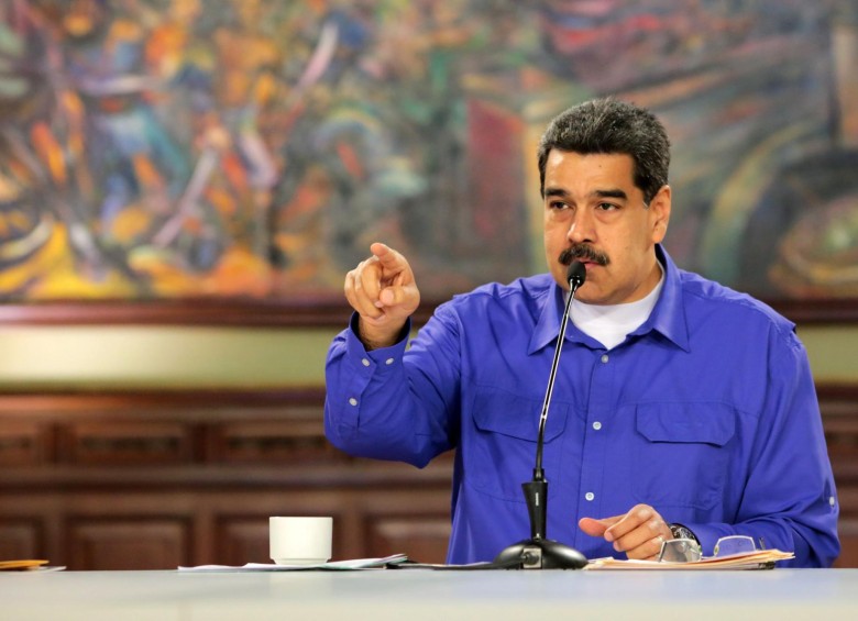 El presidente de Venezuela, Nicolás Maduro. FOTO: AFP