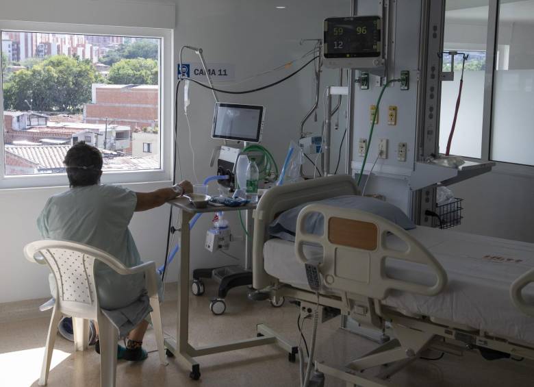 Imagen de referencia sobre la capacidad hospitalaria en Antioquia. FOTO EDWIN BUSTAMANTE