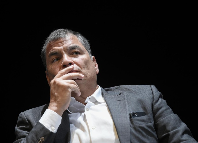 Rafael Correa fue presidente de Ecuador entre 2007 y 2017. FOTO AFP
