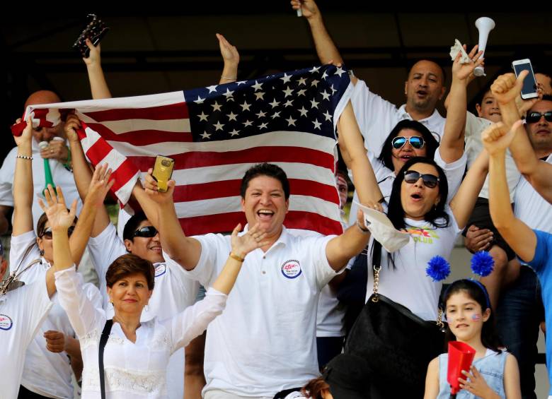 Desde E.U., México y Panamá llegaron familias para acompañar deportistas. Foto donaldo zuluaga