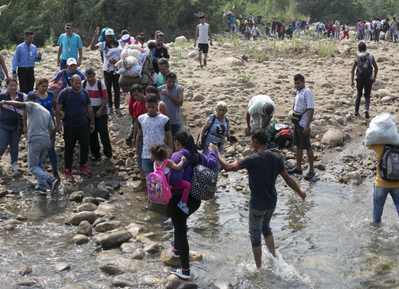 La migración venezolana aumentó desde hace, por lo menos, dos años. FOTO COLPRENSA