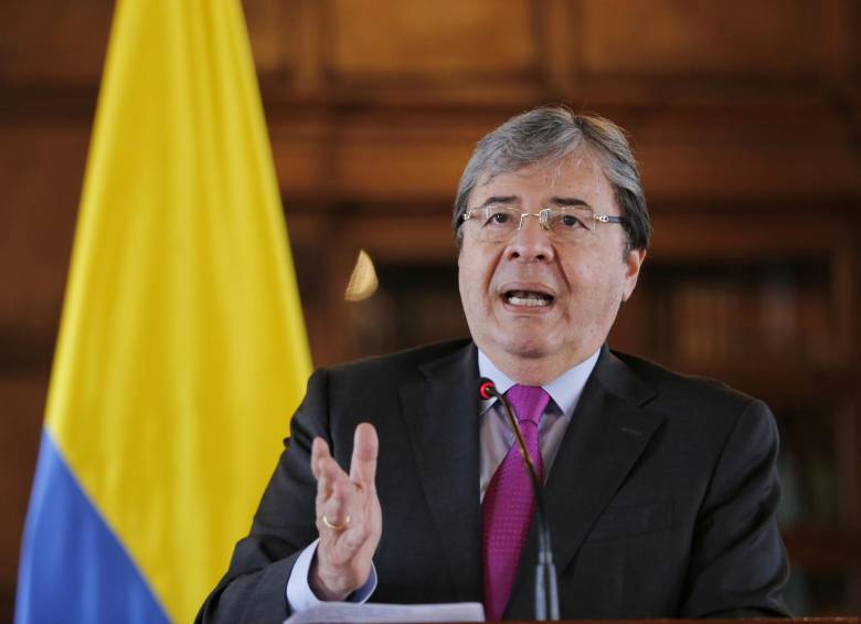 Carlos Holmes Trujillo, canciller de Colombia. Foto: Colprensa
