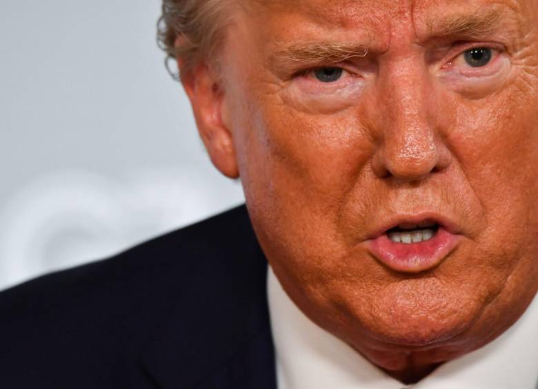 Durante la Cumbre del G7, el presidente de EE. UU., Donald Trump, elogió a su homólogo chino Xi Jinping. FOTO AFP