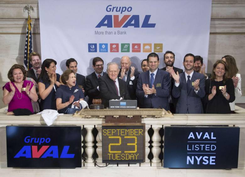 $441.758 millones reportó de ganancias el Grupo Aval en el tercer trimestre. 
