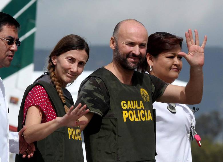 El sirio Louay Almoalen fue condenado este martres a 20 años de cárcel por la Audiencia Nacional de España por hacer de intermediario en el cobro del rescate de 53.000 euros de una pareja de españoles. FOTO CORTESÍA