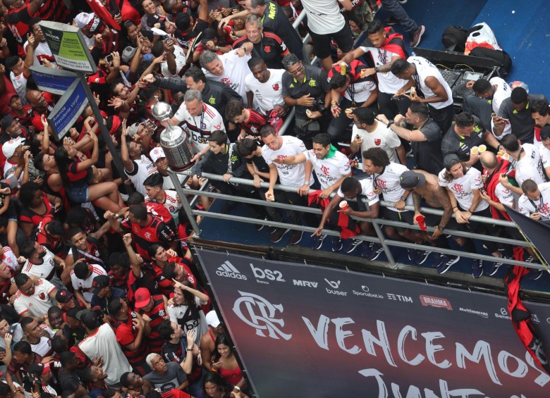 Gracias a la arrolladora temporada del “Mengao”, que lidera con comodidad la clasificación, el Palmeiras, segundo en la tabla, está obligado a ganar los cinco partidos que le quedan para evitar que el Flamengo se proclame campeón brasileño. Foto: EFE