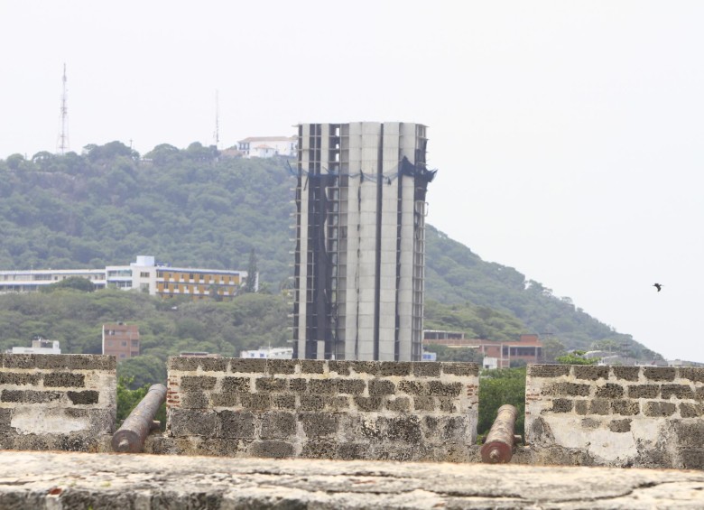 La torre de casi 94 metros de altura fue debate en una de las sesiones del Comité de Patrimonio Mundial de la Unesco. Foto: Colprensa