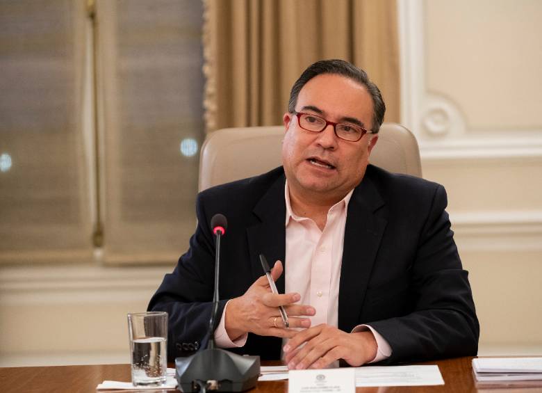 Luis Guillermo Plata, gerente para la pandemia del Gobierno Nacional. Foto Colprensa