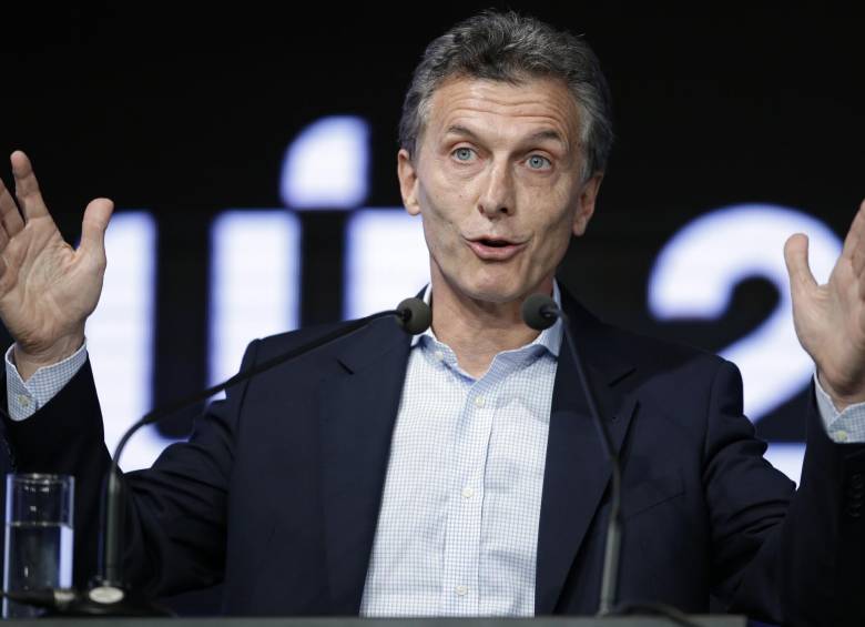Mauricio Macri es otra de las personalidades que aparece en el listado de la revista, destacado entre el grupo de los “líderes”. FOTO AP