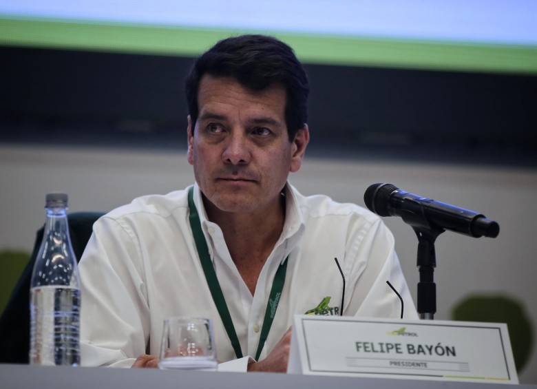 Felipe Bayón, presidente de Ecopetrol. FOTO COLPRENSA