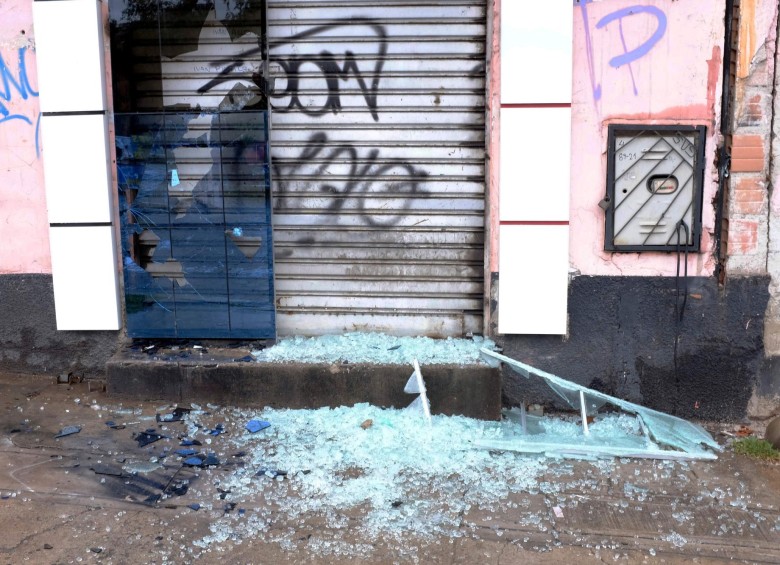 Locales saqueados en Bolivia. FOTO AFP