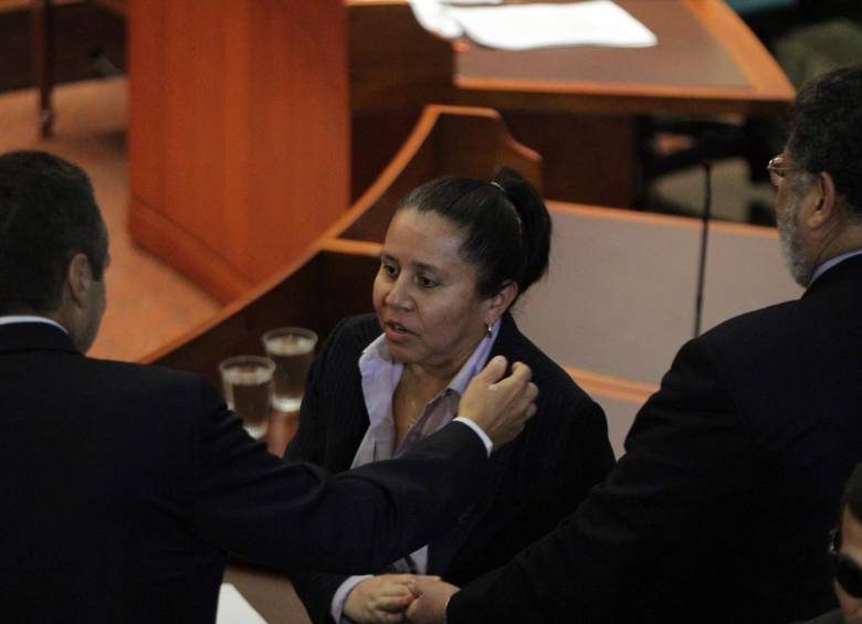 Corte Suprema de Justicia que imponga una pena de 20 años de prisión para la exdirectora del DAS, María del Pilar Hurtado. FOTO COLPRENSA