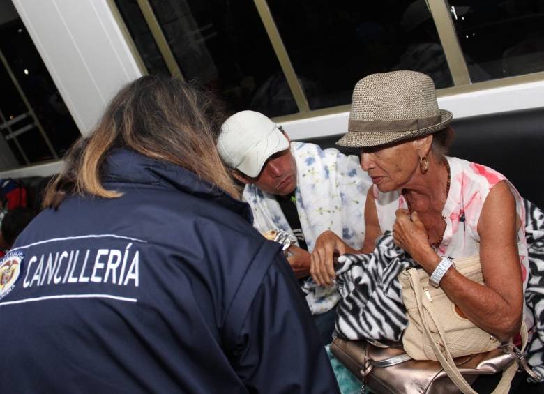 La Cancillería ha liderado el regreso de los colombianos afectados por huracanes en Centroamérica. FOTO COLPRENSA