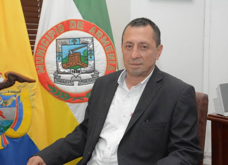 Óscar Castellanos Tabares será el alcalde de Armenia hasta el 31 de diciembre de 2019. FOTO: COLPRENSA