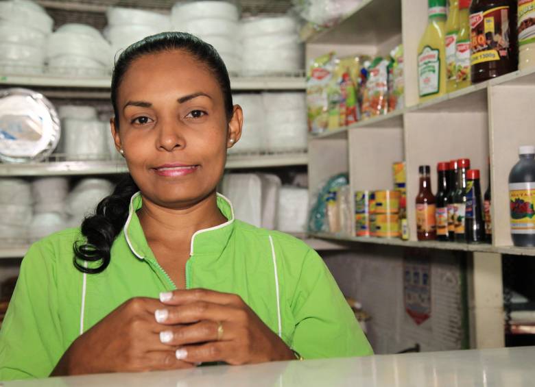 Luz Estella Vega, finalista con Distriestellita. FOTO Cortesía INTERACTUAR