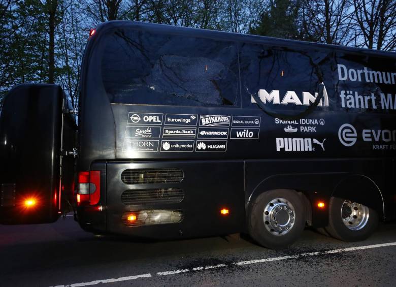 Explosión dejó un jugador del Borussia Dortmund herido