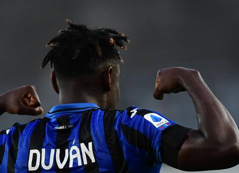 Duván Zapata. Foto AFP