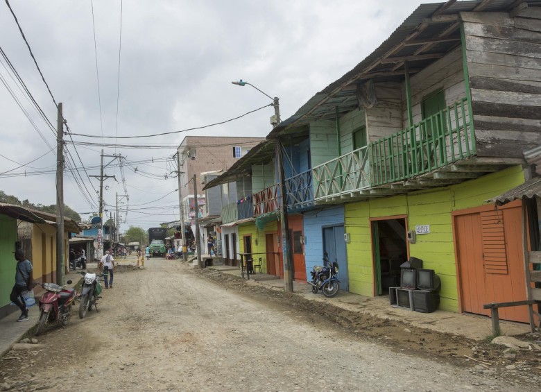 Polémicas por la delimitación física de Belén de Bajirá, entre Antioquia y Chocó. FOTO: ARCHIVO 