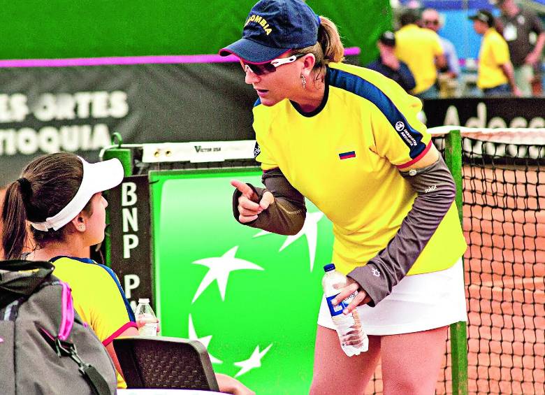 Con Catalina como líder el tenis femenino obtuvo oros en Bolivarianos, Centroamericanos y Panamericanos. FOTO fedecoltenis