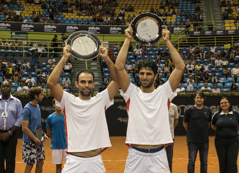 Desde este lunes, ambos estarán en el ATP 500 de Río de Janeiro, también en Brasil. FOTOS COPRENSA