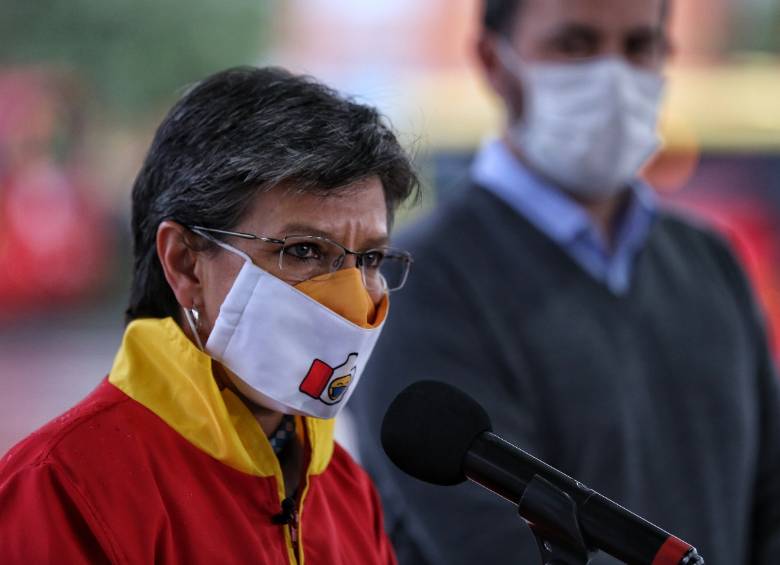 La alcaldesa de Bogotá, Claudia López. FOTO Colprensa
