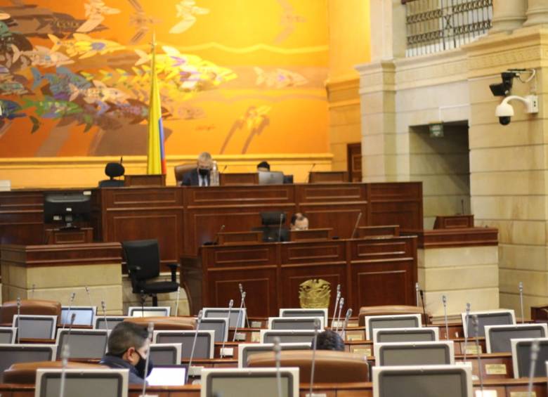 Imagen de referencia de la Cámara de Representantes. FOTO COLPRENSA