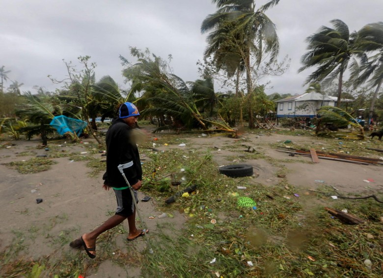 En Nicaragua, se informa que las comunidades de la Región Autónoma del Caribe (Racn) quedaron inaccesibles. FOTO AFP