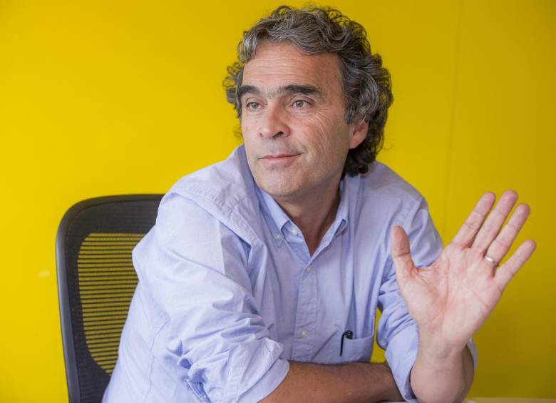 Exgobernador de Antioquia, Sergio Fajardo. FOTO Juan Antonio Sánchez Ocampo