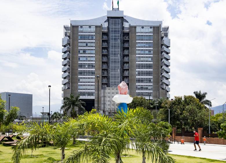 Edificio Inteligente, sede principal de EPM. FOTO: JAIME PÉREZ