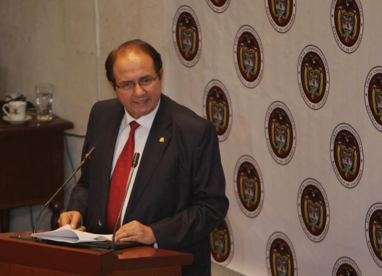 Exmagistrado Leonidas Bustos. FOTO COLPRENSA