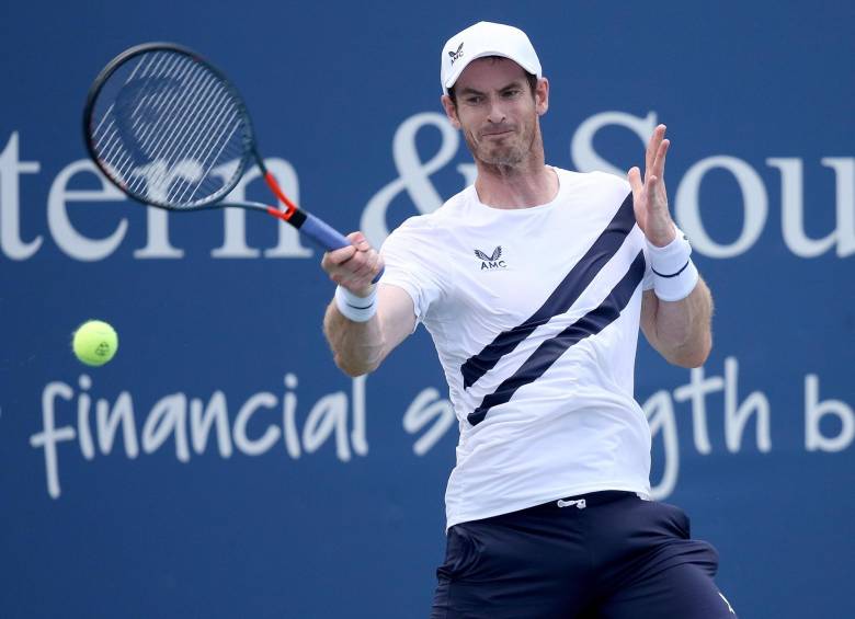 El inglés Andy Murray, una de las figuras del Torneo de Cincinnati. FOTO AFP