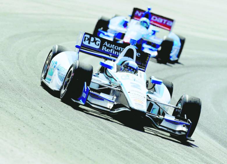 Juan Pablo Montoya es el actual líder de la Indycar con 171 puntos y espera mantenerse después de Indianápolis. FOTO CORTESÍA