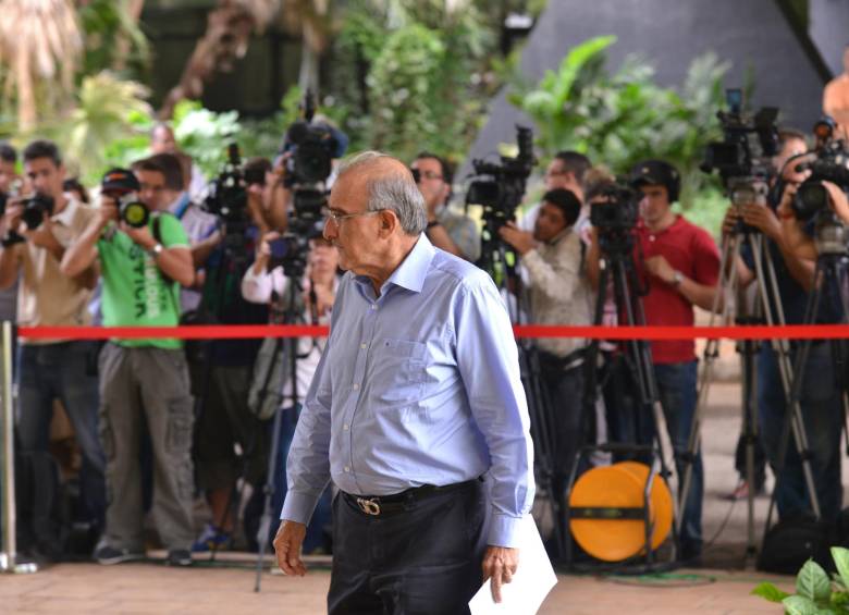 Humberto de la Calle, jefe negociador del Gobierno en La Habana. FOTO Cortesía Presidencia