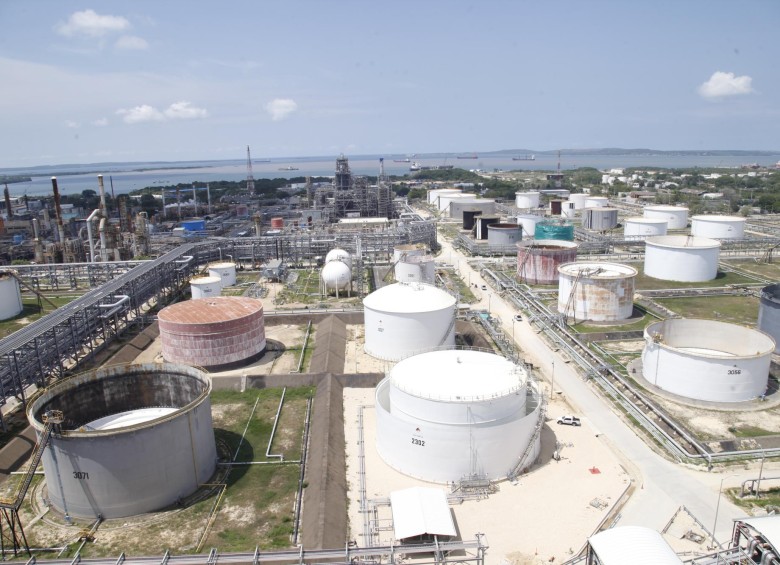 La refinería de Cartagena Reficar. Foto: Archivo-Colprensa.