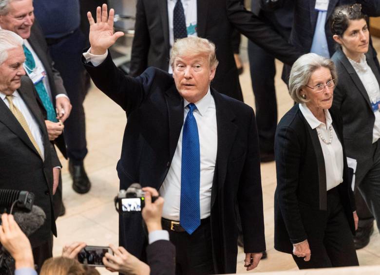 Trump ha venido planteando que se estudie una reforma migratoria, pero que incluya la construcción de un muro. FOTO EFE