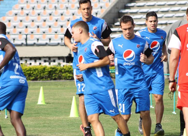 Mauricio Alejandro Molina entrena con el Poderoso con la intención de quedarse este 2017 para disputar diversas competencias, como la anhelada Copa Libertadores. FOTO cortesía-dim