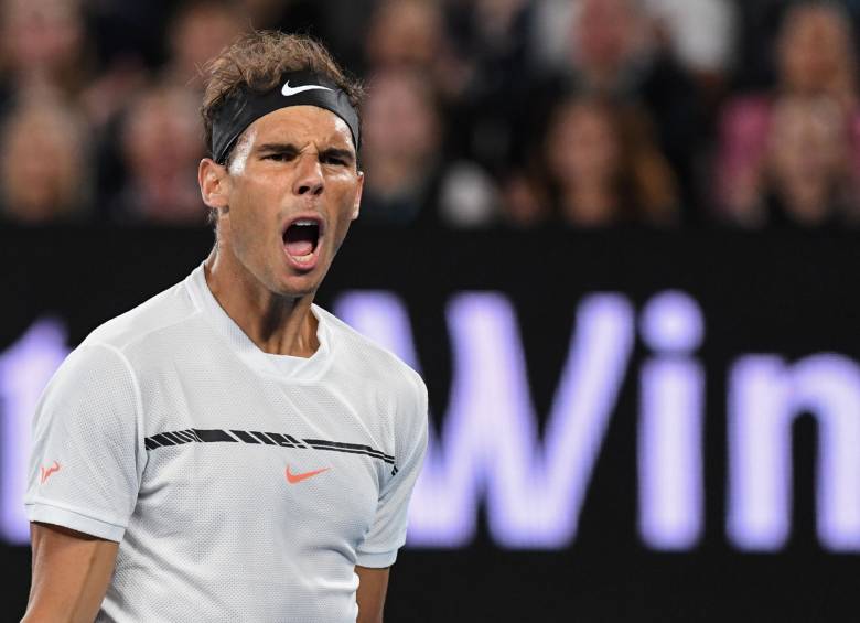 Nadal fue el último clasificado a las semifinales en Australia. FOTO AFP