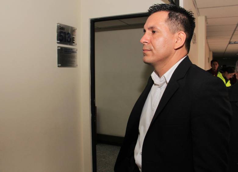 El pasado 18 de agosto fue la audiencia de imputación de cargos contra el entonces patrullero del Esmad, Néstor Raúl Rodríguez. FOTO COLPRENSA 