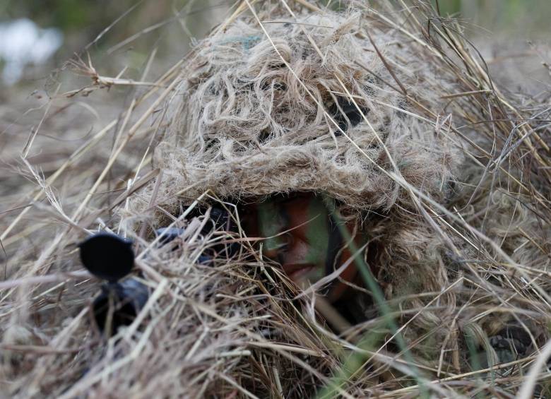 Ejército en el Nudo del Paramillo. FOTO Archivo 