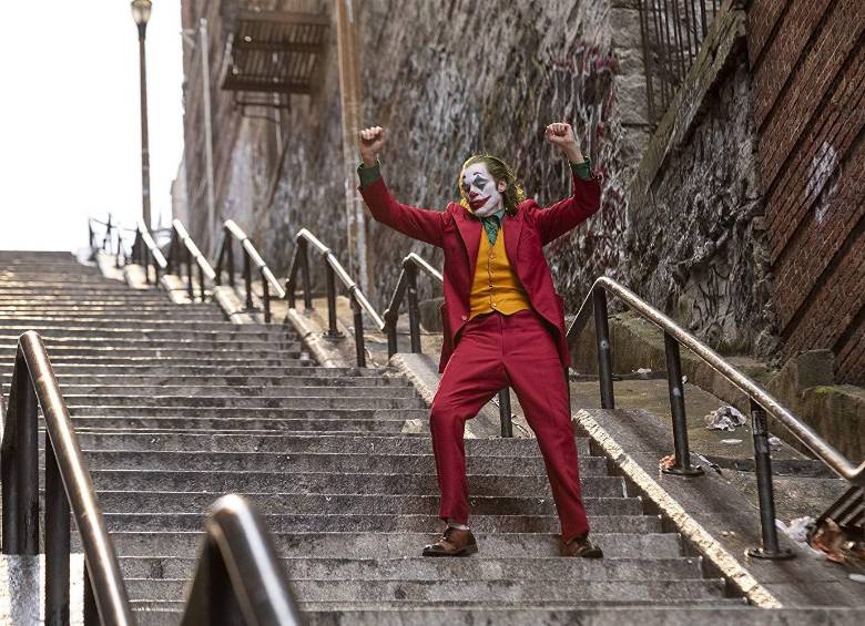 Joaquin Phoenix es El Guasón. FOTO Cortesía Warner Bros.