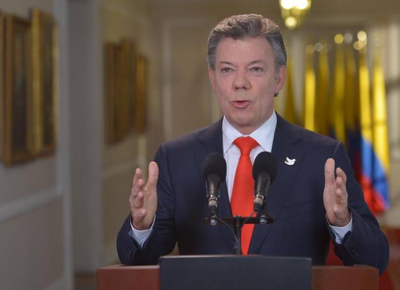 Así lo indicó el mandatario colombiano en entrevista con Noticias Caracol, donde dijo que Colombia tiene buenas relaciones con ambas naciones. FOTO COLPRENSA