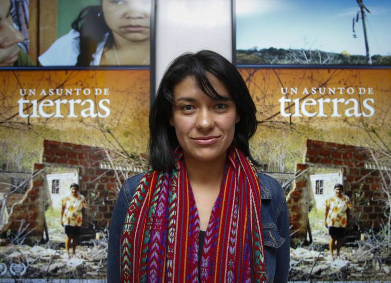Patricia Ayala Ruiz, directora de Un asunto de tierras. FOTO COLPRENSA