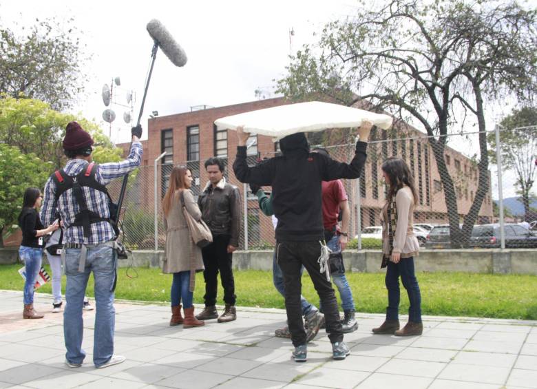 Aquí en la grabación ganadora en la categoría Video que contó con la producción de Ciro Guerra. FOTO Cortesía