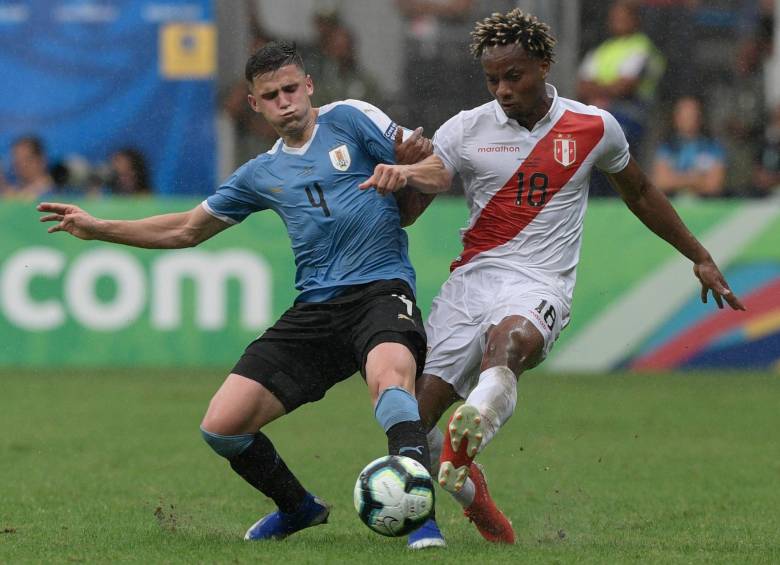 Perú eliminó a Uruguay y se enfrentará Chile en el clásico del Pacífico. Foto: AFP