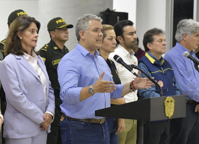 Presidente de Colombia, Iván Duque, se pronuncia sobre desaparición de Jesús Santrich. Foto: Colprensa