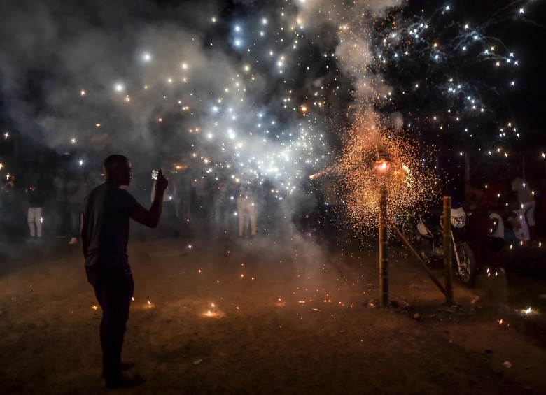 Los propietarios de esclavos no les permitieron celebrarlo en diciembre debido a sus deberes. Foto: AFP / Luis Robayo