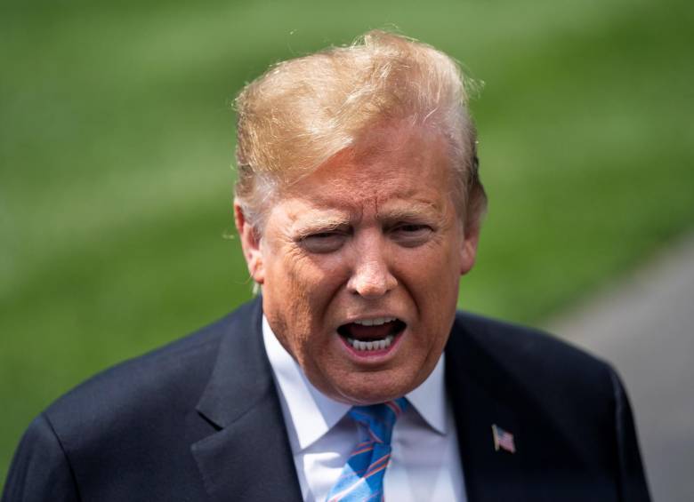 Presidente de Estados Unidos, Donald Trump. FOTO: EFE