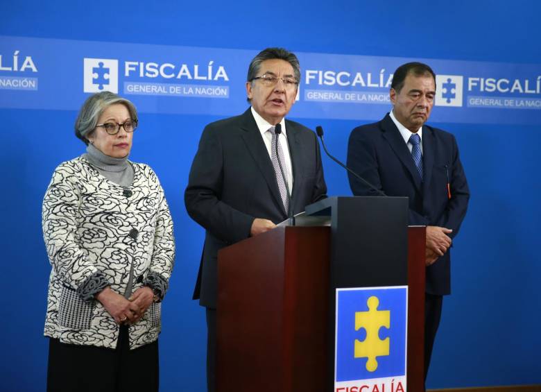 La vicefiscal Riveros y el fiscal Martínez renunciaron a sus cargos. Entretanto, Espitia quedaría encargado hasta que se elija un nuevo fiscal en propiedad. FOTO Fiscalía