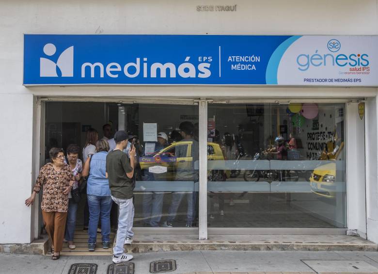 Medimás cuenta con 3,8 millones de afiliados. FOTO Santiago Mesa Rico 